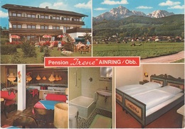 AK Ainring Pension Irene A Freilassing Mitterfelden Hausmoning Feldkirchen Hammerau Wals Siezenheim Bergheim Salzburg - Freilassing
