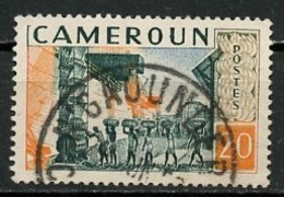 Cameroun - Kamerun - Cameroon 1959 Y&T N°308 - Michel N°320 (o) - 20f Production Bananière - Used Stamps