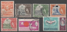 BOSUTOLAND   __N°  7/46/47/57/75/95/97 __OBL VOIR SCAN - 1933-1964 Crown Colony