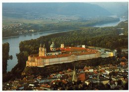 Österreich, Stift Melk, Fliegeraufnahme - Melk