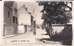 Champs Sur Yonne La Grande Rue Carte Photo - Champs Sur Yonne