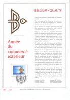 Cmax Gold Or Bloc 2262 Belgium = Quality - Année Du Commerce Extérieur - 1981-1990