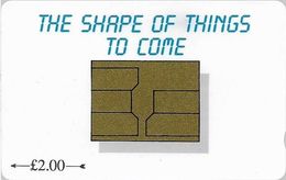 Isle Of Man - The Shape Of Things To Come, Chip Module - 22IOMA - 1993, 7.757ex, Used - Isle Of Man