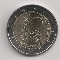 Estonie 2018 - Pièce De 2 € Commémorative Neuve (UNC) - Centenaire De L'Estonie - Estonia