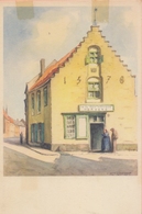 Delcampe - VEURNE : Het Oudste Huis Van Veurne “DE DRIE KONINGEN”. – Aquarel Van Jean Luypaert. - Veurne