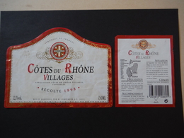 Côtes Du Rhône Villages 1998 - Sonstige & Ohne Zuordnung