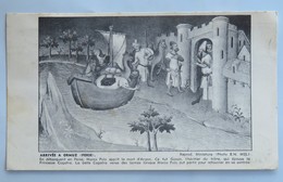 Carte Postale : Sur Les Traces De MARCO POLO "Arrivée à ORMUZ", 3 Timbres En 1953 , édité Par  Ionyl - Iran