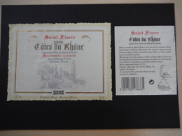 Côtes Du Rhône 2006 Saint Fiacre - SCA Les Côteaux à Cairanne - Sonstige & Ohne Zuordnung