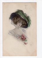249 - ILLUSTRATEUR - SCHILBACH - Jeune Dame Au Chapeau Extravagant - Mode - Schilbach