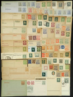 GERMANY: Over 80 Postal Stationeries, Mostly Postal Cards (many Double), And In General Of Fine Quality! - Andere & Zonder Classificatie