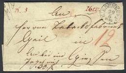 GERMANY: 29/JUN/1848 Complete Folded Letter With Datestamp Of BIEDENKOPF, VF Quality! - Prefilatelia