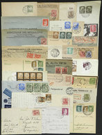 GERMANY: 31 Covers, Cards, Etc. Used In Varied Periods, Most Of Fine To VF Quality, There Are Very Interesting Postages  - Vorphilatelie
