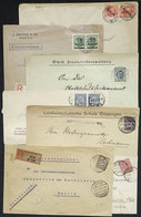 GERMANY: OFFICIAL STAMPS: 7 Covers Used Between 1921 And 1923, Interesting! - Prephilately