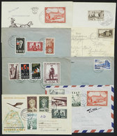 GERMANY - SARRE: 8 Covers Or Cards, Most Sent To Argentina! - Briefe U. Dokumente