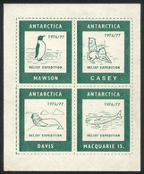 ANTARCTICA: British Relief Expedition Of 1976/7, VF Quality! - Other & Unclassified