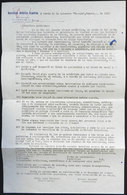 ARGENTINE ANTARCTICA: Questionnaire Of Asociación Antártica Argentina Given To The Passengers Onboard Ship Yapeyú During - Other & Unclassified