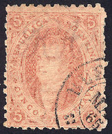 ARGENTINA: GJ.20d, 3rd Printing, HORIZONTALLY DIRTY PLATE Variety, VF Quality! - Used Stamps