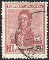 ARGENTINA: GJ.492, With W. Bond Watermark, VF Quality! - Sonstige & Ohne Zuordnung