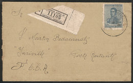 ARGENTINA: GJ.561, 20c. San Martín With Watermark Printed On Front, Franking ALONE A Cover Sent From Buenos Aires To Inr - Autres & Non Classés