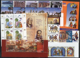 ARGENTINA: OCA: Lot Of Commemorative Stamps, Including Several Souvenir Sheets And A Booklet, All MNH And Of Excellent Q - Other & Unclassified