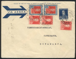ARGENTINA: Airmail 12c. San Martín Stationery Envelope + Other Values Of The San Martín W/o Period Issue (total $2.27),  - Autres & Non Classés