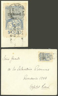 ARGENTINA: Circa 1950, Cover Used In Buenos Aires Franked With REVENUE STAMP Of 20c., WITHOUT Dues, VF, Rare! - Sonstige & Ohne Zuordnung