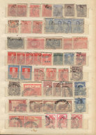 ARGENTINA: CANCELS: Stockbook With About 800 Stamps With Cancels Of Towns Of 23 Provinces Of Argentina, VF General Quali - Colecciones & Series