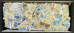ARGENTINA: Box With Over 7,500 Modern Definitive Stamps (1970/1980s), Very Fine General Quality. Perfect Lot To Look For - Collections, Lots & Séries