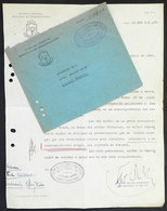 ARGENTINA: Cover And Letter Of The Argentine Mail Of 30/JUL/1956 To Sedalana Co., Indicating That Advertising Cinderella - Other & Unclassified