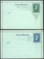 BRAZIL: RHM.CB-15 And 16, Mint Postal Cards Of Excellent Quality, Impeccable. RHM Catalog Value 2,400Rs. (approx. US$900 - Postwaardestukken