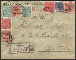 BRAZIL: Registered Cover With Declared Value Sent From MAFRA To Curitiba On 18/DE/1931, Very Interesting! - Other & Unclassified