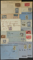 BRAZIL: 16 Covers Posted Between Circa 1936 And 1941, All Franked With Commemorative Stamps Used ALONE, Some Very Scarce - Sonstige & Ohne Zuordnung