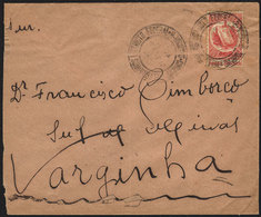 BRAZIL: Cover Franked By RHM.C-110 ALONE, Sent From Rio To Varginha On 21/JUL/1936, VF Quality, RHM Catalog Value 200Rs. - Other & Unclassified