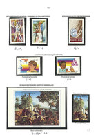 BRAZIL: Collection Of Commemorative Stamps In Album, Year 1975 To 1989, Full Of Good Stamps, Souvenir Sheets, Complete S - Collections, Lots & Series