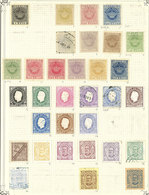 CAPE VERDE: Old Collection On Pages With Used And Mint Stamps, Fine General Quality. The Owner Indicates An Yvert Catalo - Cap Vert