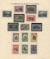 CHILE: Collection In Old Album With Some Interesting Stamps And Sets, Used Or Mint (they Can Be Without Gum), Most Of Fi - Chile