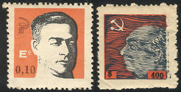 CHILE: 2 Cinderellas Of The COMMUNIST PARTY, VF Quality, Rare! - Chili