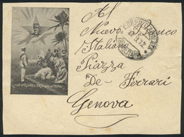 ITALIAN COLONIES - TRIPOLITANIA: Front Of A Cover Sent Stampless (military Franchise) By A Soldier In The Front To A Ban - Otros & Sin Clasificación