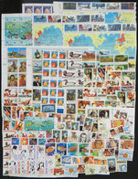 UNITED STATES: Lot Of Modern Stamps, Souvenir Sheets And A Booklet, MNH, Very Fine Quality, Useful Lot To Use As Postage - Collezioni & Lotti