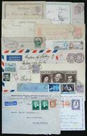 EUROPE: 13 Covers Or Cards, Most Used Between 1876 And 1972, Some With Interesting Postmarks, Nice Postages, Good Lot, L - Europe (Other)