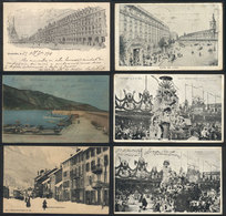 FRANCE + BELGIUM + SWITZERLAND: 23 Old Postcards With Very Good Views And In General Of Excellent Quality. IMPORTANT: Pl - Sonstige & Ohne Zuordnung