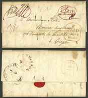 GREAT BRITAIN: Entire Letter With Interesting Text About Maritime Topics (Channel Squadron), Sent From BRIGHTON To Liege - Otros & Sin Clasificación
