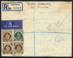 GREAT BRITAIN: Registered Airmail Cover Mailed From Fort Rosse To Argentina On 16/DE/1942, Sent By The Minister Of Forei - Sonstige & Ohne Zuordnung