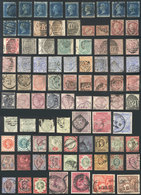 GREAT BRITAIN: Lot Of Old Stamps, Including Many Good And Scarce Values. Although Some Example Can Have Minor Faults, Th - Otros & Sin Clasificación