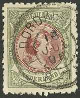 NETHERLANDS: Sc.54, 1891/4 5G. Bronze-green And Red-chestnut, Used, Very Nice Example! - Altri & Non Classificati