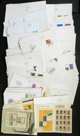 ISRAEL: Several Hundreds Souvenir Folders With Stamps Issued Between Circa 1956 To 1970, With Special Or First Day Postm - Sonstige & Ohne Zuordnung