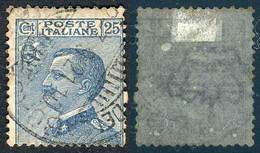 ITALY: Sc.100 (Sa.83), With INVERTED WATERMARK Variety, VF! - Non Classificati