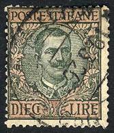 ITALY: Sc.114, 1910 10L. Used, VF Quality, Catalog Value US$35. - Unclassified