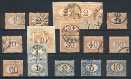 ITALY: Sassone 3/14, 1870/4 Set Of 12 Values Issued During The Reign Of Vittorio Emanuele II, Of Some Values There Is Mo - Zonder Classificatie