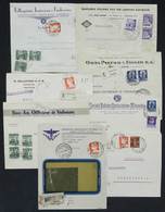 ITALY - RSI: 8 Fronts Of Covers Used In 1944 And 1945 With Interesting Postages, VF Quality! - Andere & Zonder Classificatie